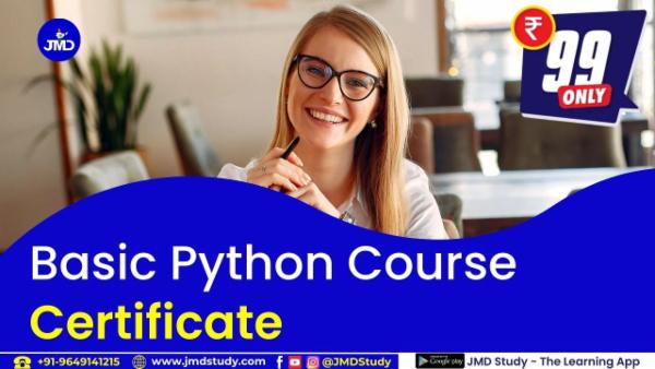 Python Certificate Details Basic Python Certificate